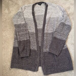 Dynamite Gray Ombre Cardigan